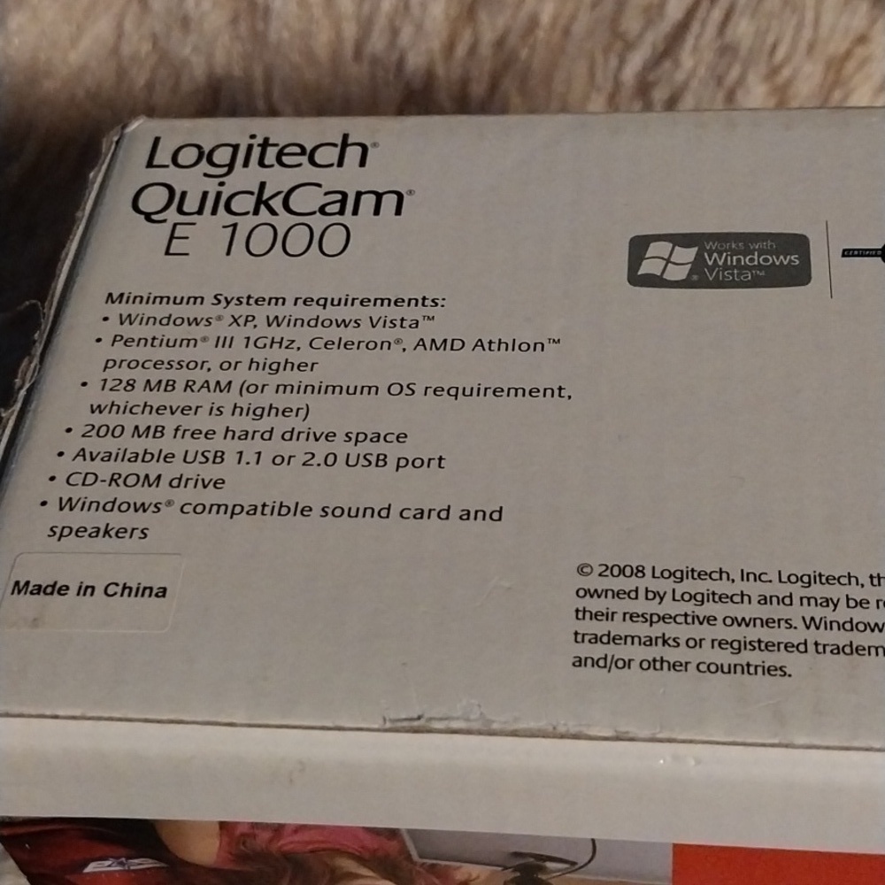 Logitech Quick Cam E1000 - Picture 5 of 6